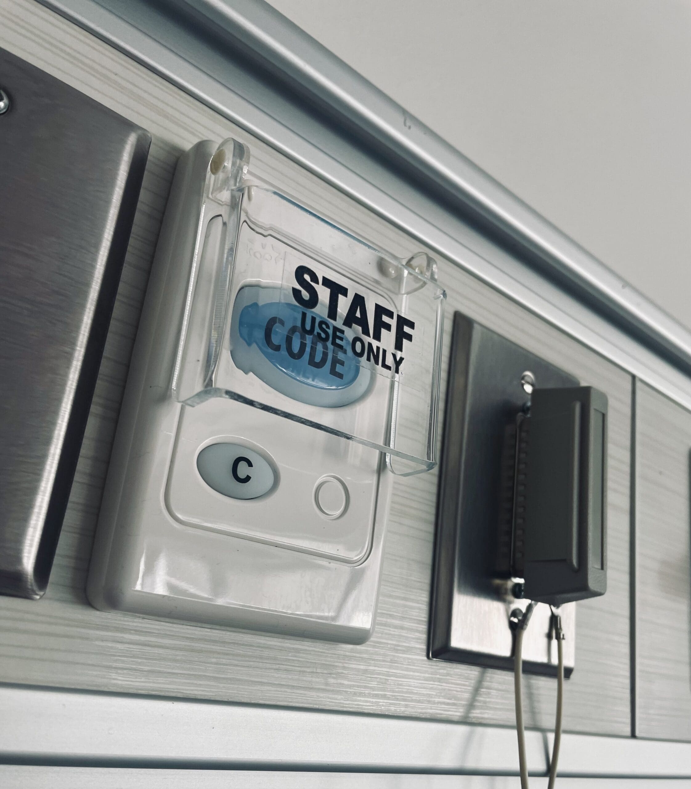 Code blue button