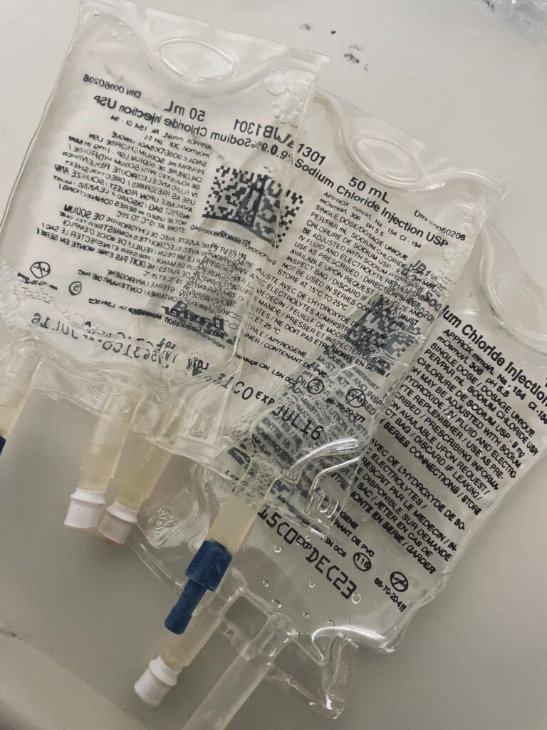 Normal Saline Bags